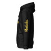 Zwarte Hoodie met Passo en RMS-vlag (unisex)