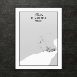 Canvas Rumah tiga - Asalku