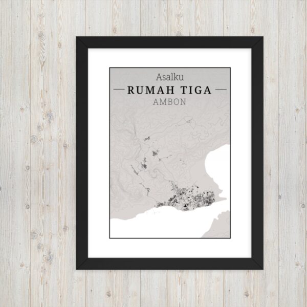 enhanced-matte-paper-framed-poster-in-black-11x14-transparent-672f75d3767dd.jpg Hoogtekaart Rumah Tiga – Luxe Ingelijste Poster (Asalku)