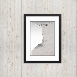 hoogtekaart-haruru-luxe-ingelijste-poster-roots