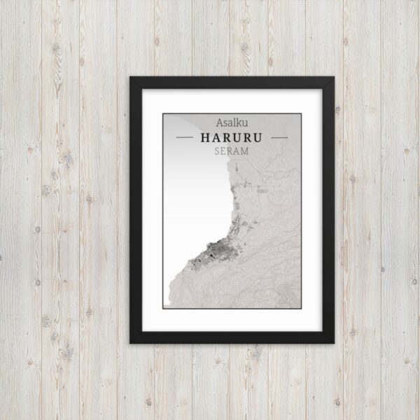 hoogtekaart-haruru-luxe-ingelijste-poster-asalku