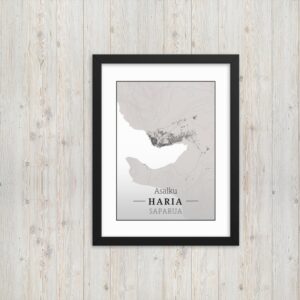 hoogtekaart-haria-luxe-ingelijste-poster-asalku