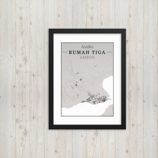 hoogtekaart-rumah-tiga-luxe-ingelijste-poster-asalku hoogtekaart-rumah-tiga-luxe-ingelijste-poster-asalku