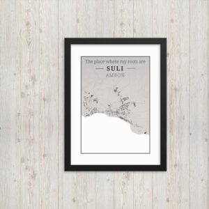 hoogtekaart-suli-luxe-ingelijste-poster-roots