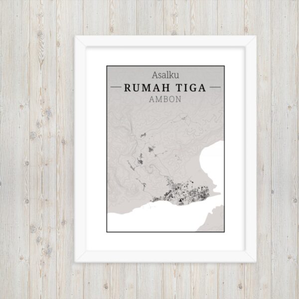 enhanced-matte-paper-framed-poster-in-white-11x14-transparent-672f75d379448.jpg Hoogtekaart Rumah Tiga – Luxe Ingelijste Poster (Asalku)