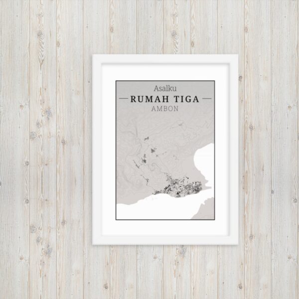 enhanced-matte-paper-framed-poster-in-white-12x16-transparent-672f75d36a1d1.jpg Hoogtekaart Rumah Tiga – Luxe Ingelijste Poster (Asalku)