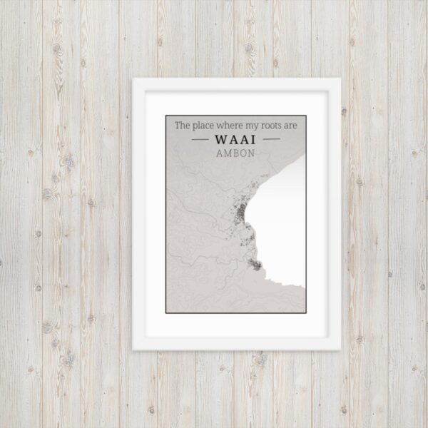 enhanced-matte-paper-framed-poster-in-white-12x16-transparent-672f78856b550.jpg Hoogtekaart Waai – Luxe Ingelijste Poster (Roots)