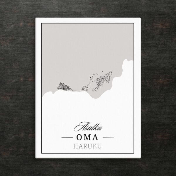 Canvas Oma – Asalku