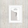 Hoogtekaart Ameth – Luxe Ingelijste Poster (Asalku)